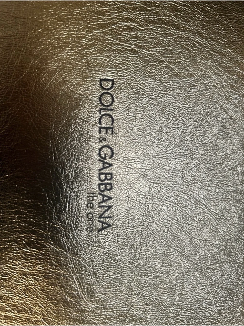 Dolce & Gabbana Metallic Gold Chain Shoulder Bag - Picture 2 of 6